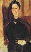 Portrait of Anna Zborowska (mk39), Amedeo Modigliani